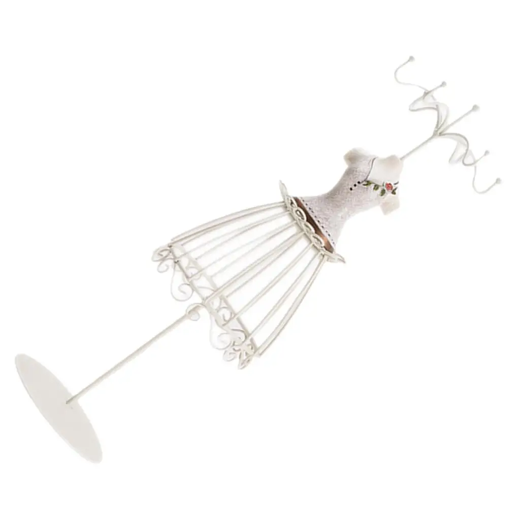 

Resin Steel Jewelry Display Stand Rack for Jewelry Organizer Display Mannequin Holder Home Store Counter Accessories