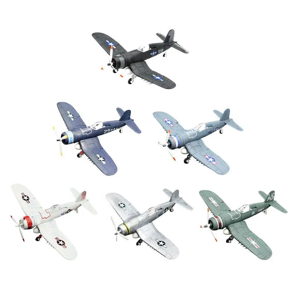 1/48th WWII F4U Fighter Plastic Aircraft Assembly Model Kits Gift