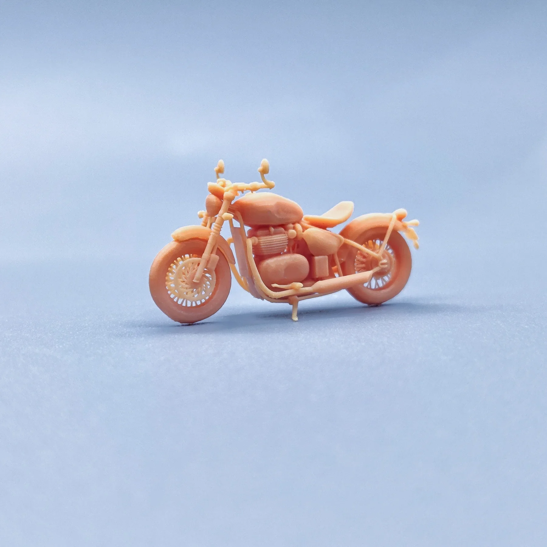 1/64 1/43 Figuren Maßstab Modell Harz Weißes Modell Triumph Motorcycles Ltd Ungefärbte Miniaturen Diorama Handbemalt V132