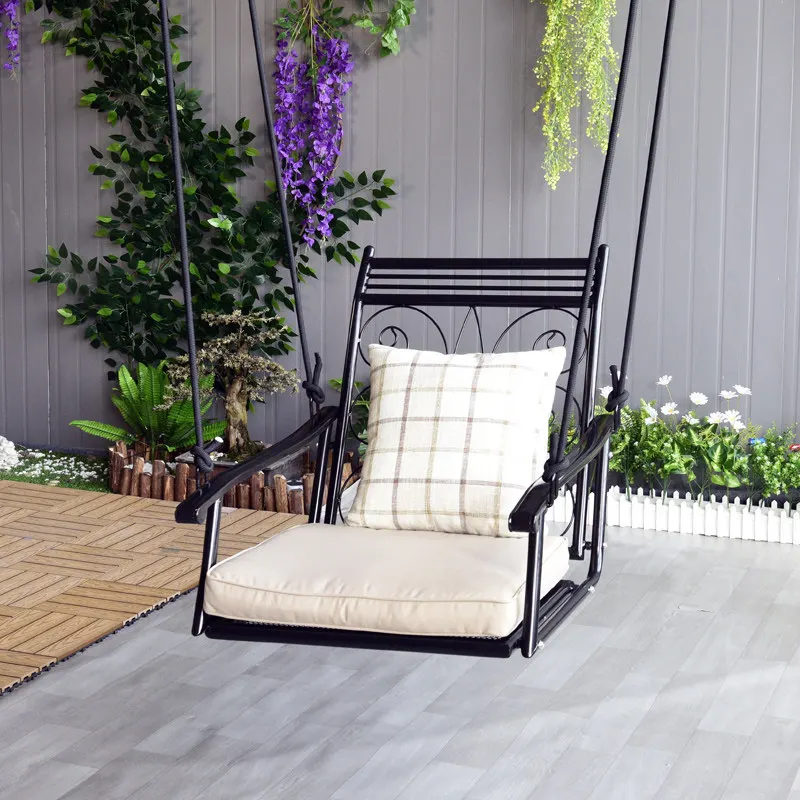

Balcony Simple Internet celebrity Hanging Chair Living Room Hanging Basket Outdoor Courtyard Garden Grape Rack Hanging C