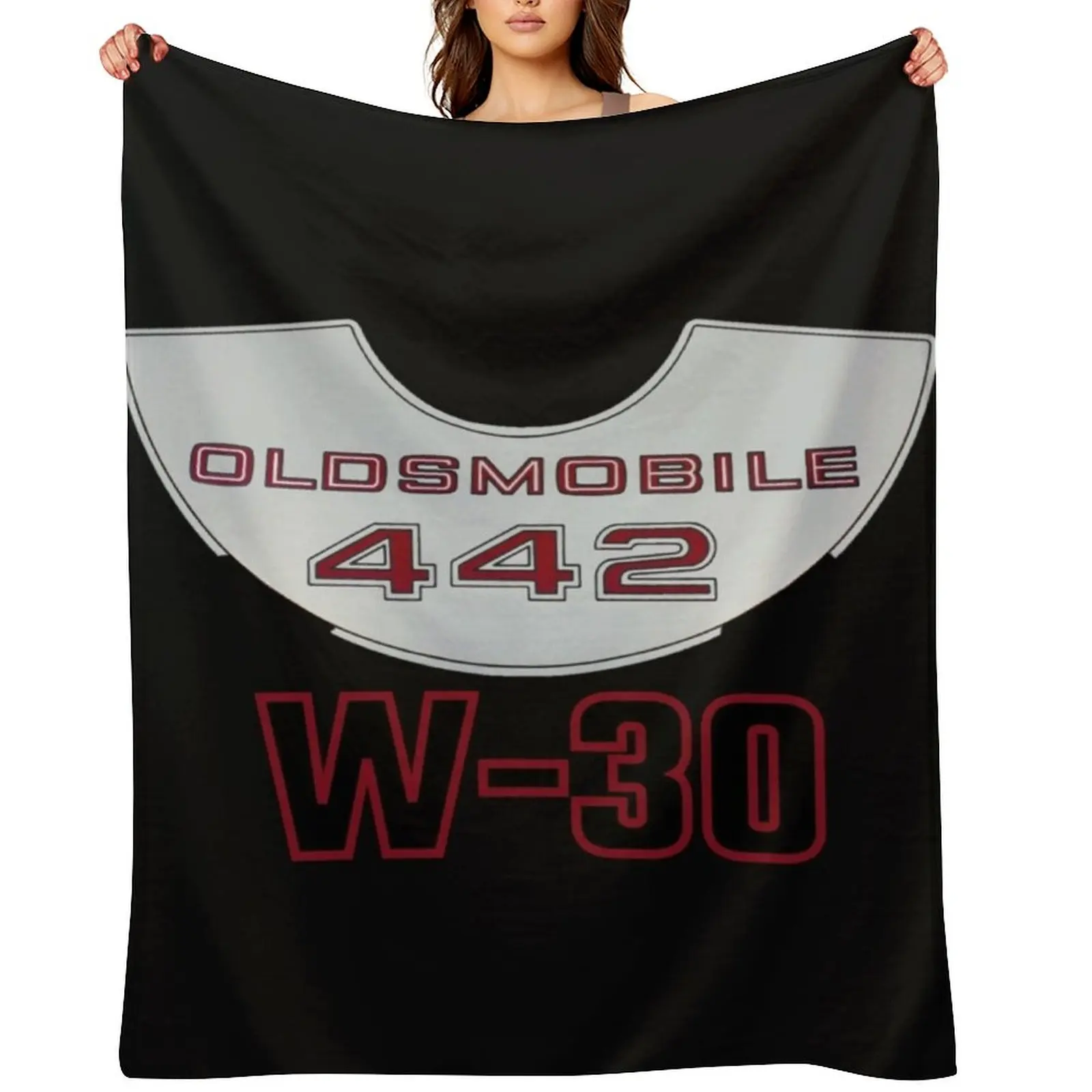 

Olds 442 W30 Throw Blanket for winter Soft Big Soft Beds anime Blankets