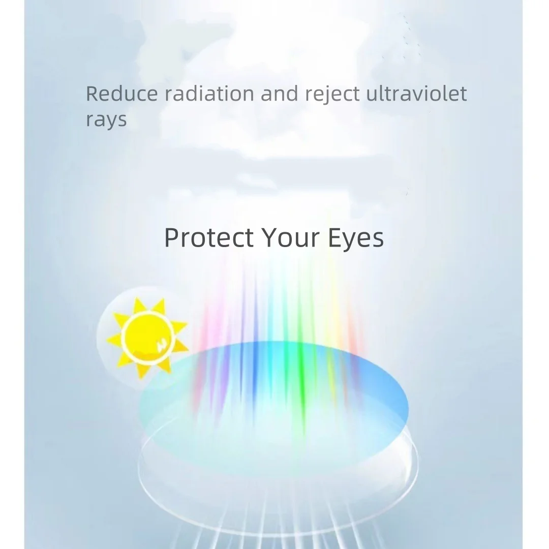 2pcs 1.61 CR39 반사 방지 긁힘 방지 비구면 렌즈 안티 블루 라이트 눈부심 방지 운전 렌즈 UV400