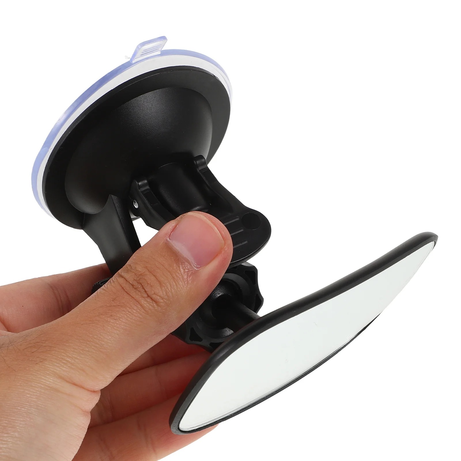 관찰 거울 자동차 좌석 후방 보기 흡착식 조절 가능한 안전 후방 거울 유아용 자동차 액세서리 블랙
