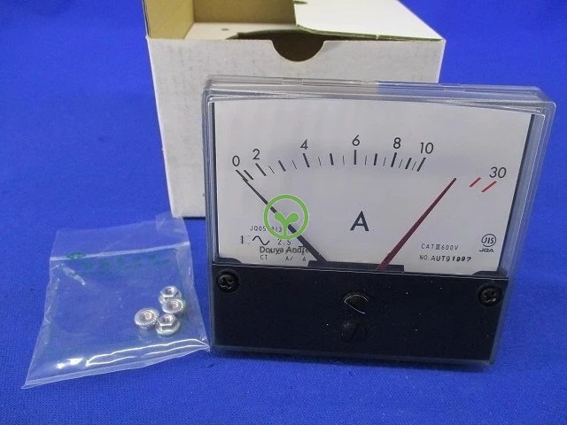 Original and Genuine T oyo Meter Ammeter ACF-8 0-10-30 A 600V