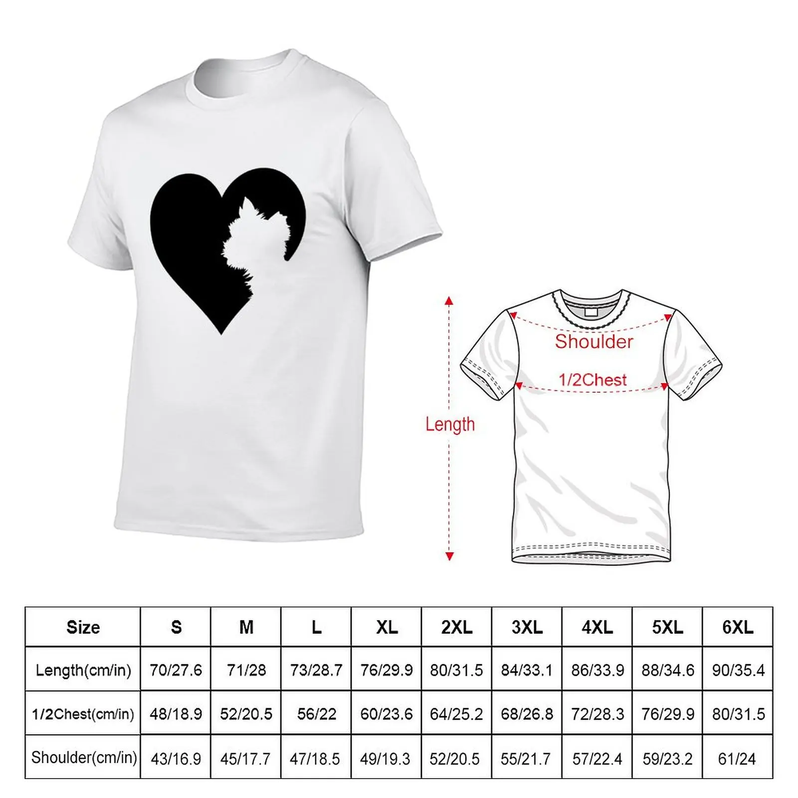 plain tshirt T-Shirt The Yorkie t of shirt the man cotton man Heart shirt t Lover man