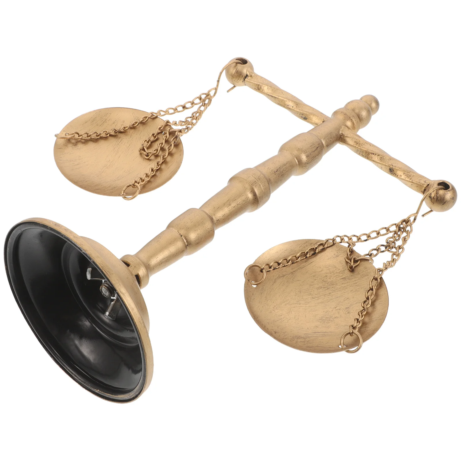 

Vintage Libra Statue Retro Balance Scale Iron Sculpture Desktop Ornament Home Office Decor Vintage Decor Iron Statues