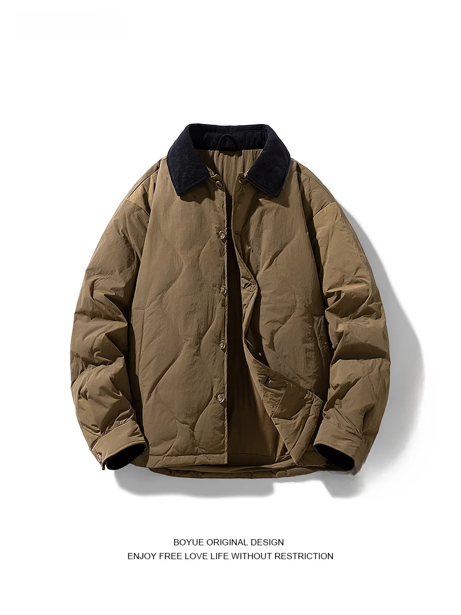 

Boyue, зимний дизайн, лоскутная куртка с узором тыквы, легкая теплая универсальная верхняя одежда для пар, мужская и женская верхняя одежда