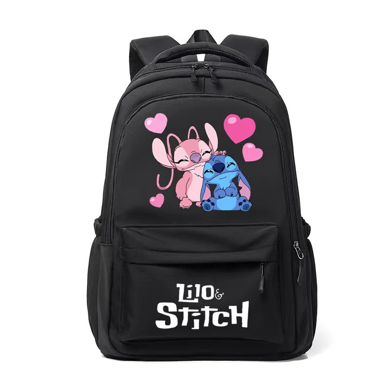 Disney Lilo Stitch Rucksack Gedruckt Büchertasche Frauen Tasche Student Teenager Kinder Rucksack Mädchen Schul Rucksack