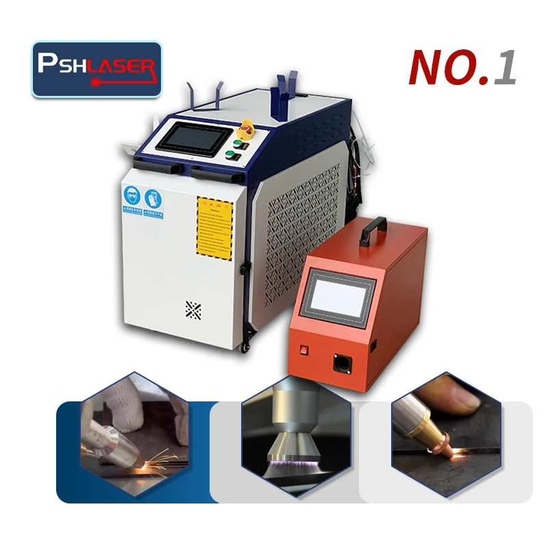 Laser Welding Cutting And Cleaning Machine 2000W Laser Welding Machine CNC Fiber Laser  Portable Welding Machine