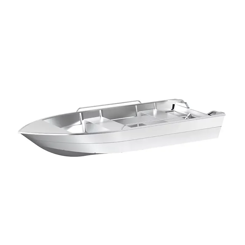 All-Welded Foam-Filled Unsinkable Safety Aluminum Skiff Fishing Boat for Diver Use-Furreo FC420