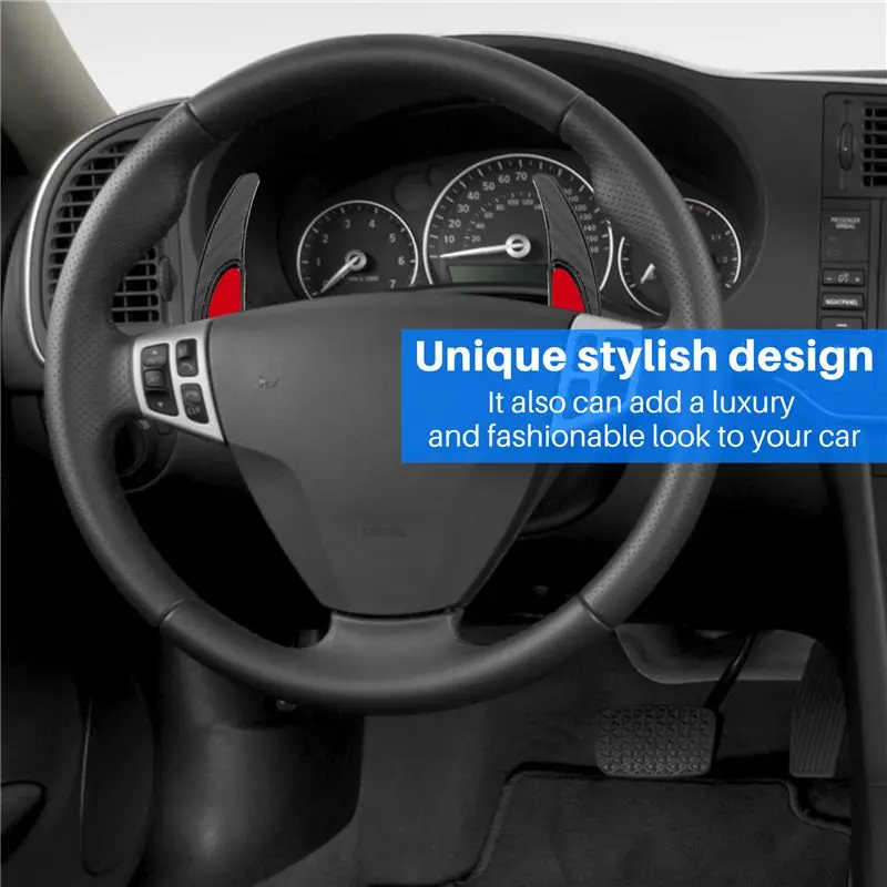 A01K-Carbon Fiber Steering Wheel Paddle Shifter Gear Shift Shifter Extension For-BMW M Series M2 M3 M5 M6 X 5M X6M