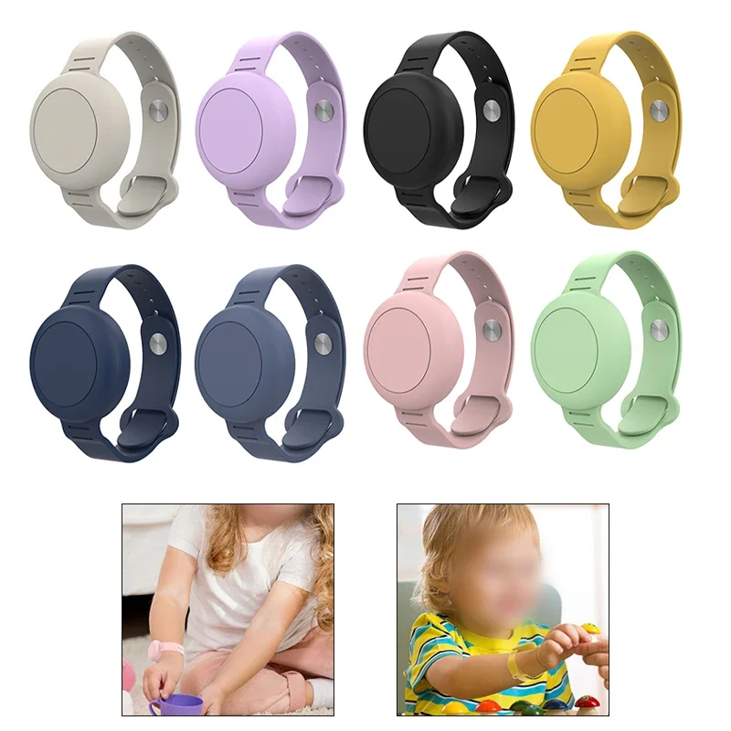 New Protective Silicone Bracelet For Airtag - Waterproof  Lightweight Fashion Smart Wearable Devices Accessories