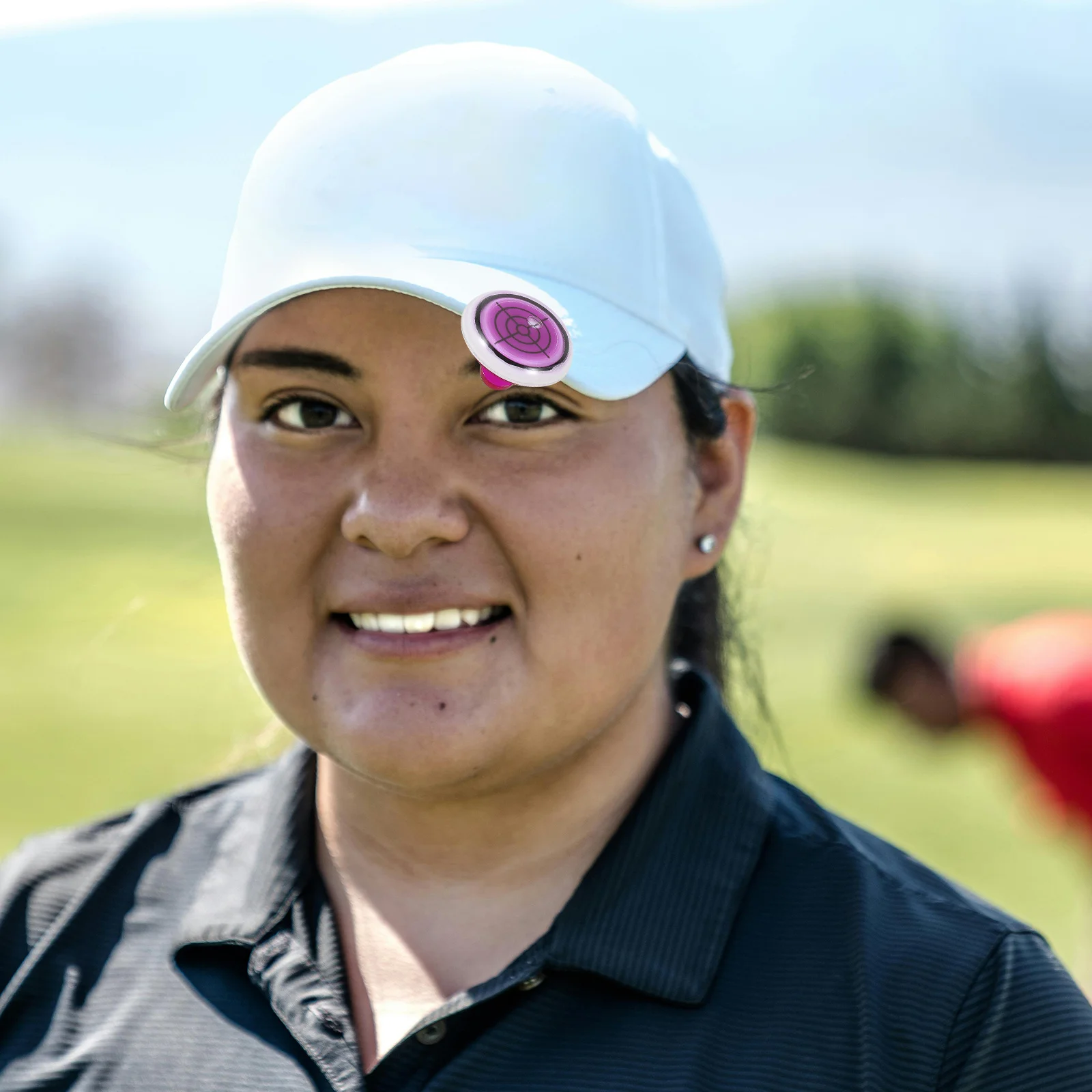 

Golf Ball Marker Hat Clip Wear-Resistant Smooth Finish Professional Look Decorative Golf Marker Gift for Players Clubs