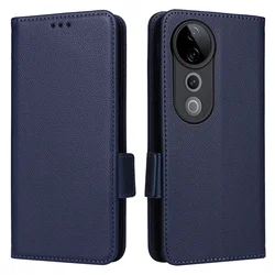For Vivo V40 5G Protective belt buckle magnetic card insertion Phone case for Vivo V40 5G Phone case