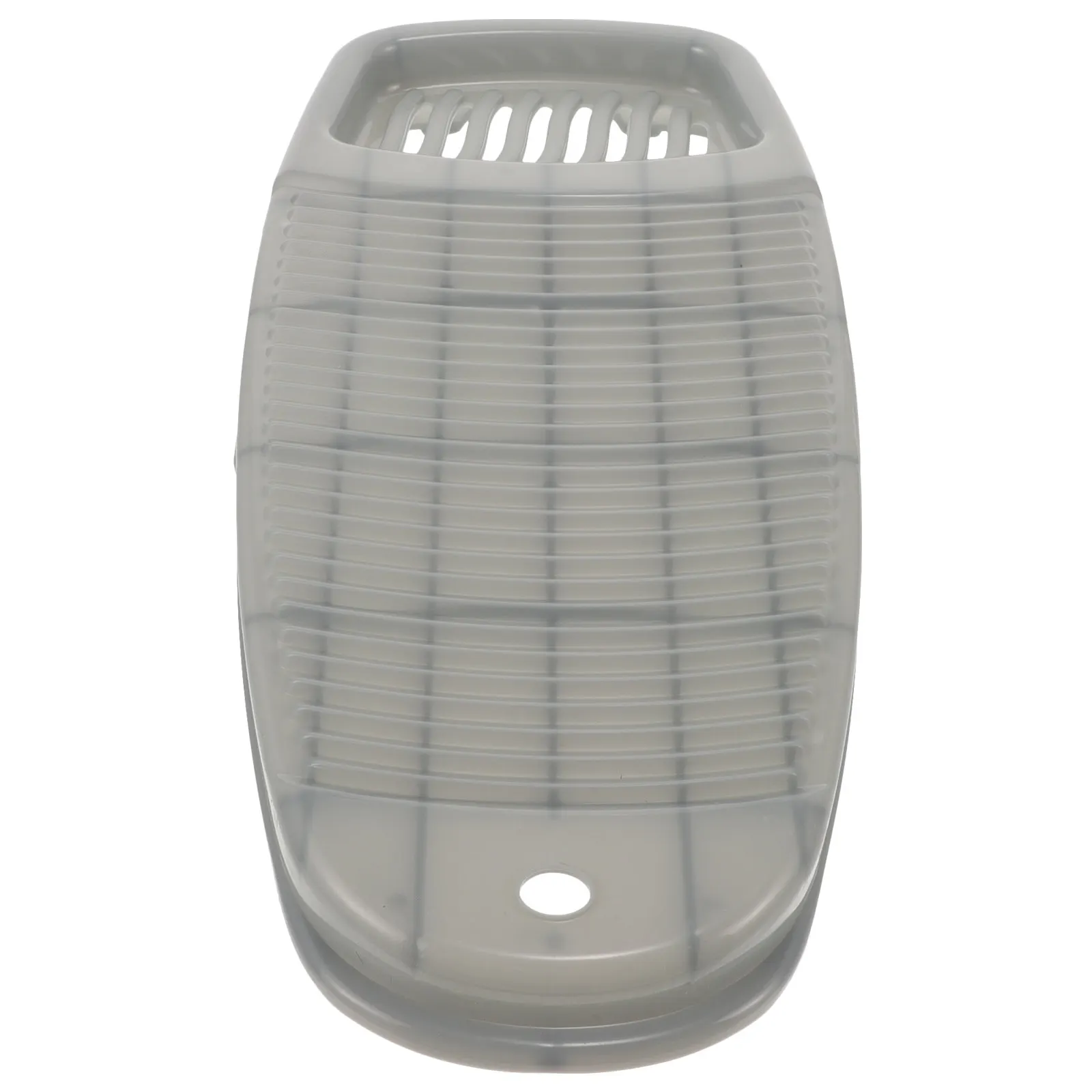 

Heavy Duty Plastic Washboard with Soap Holder Strong Hanging Handle for Handwashing Underwear Socks Clothes Scrubbing Board