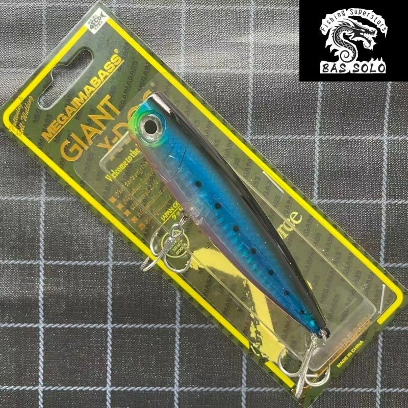 

"Surface fishing with fake bait, casting far, hitting the water waves, using hard bait, lure fishing"