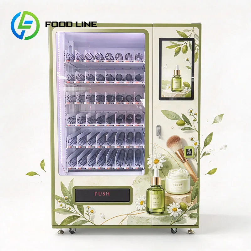 Makeup Vending Machine Beauty Vending Machine Cosmetics Retail Lipstick Lip Gloss Sponge Automated Customized