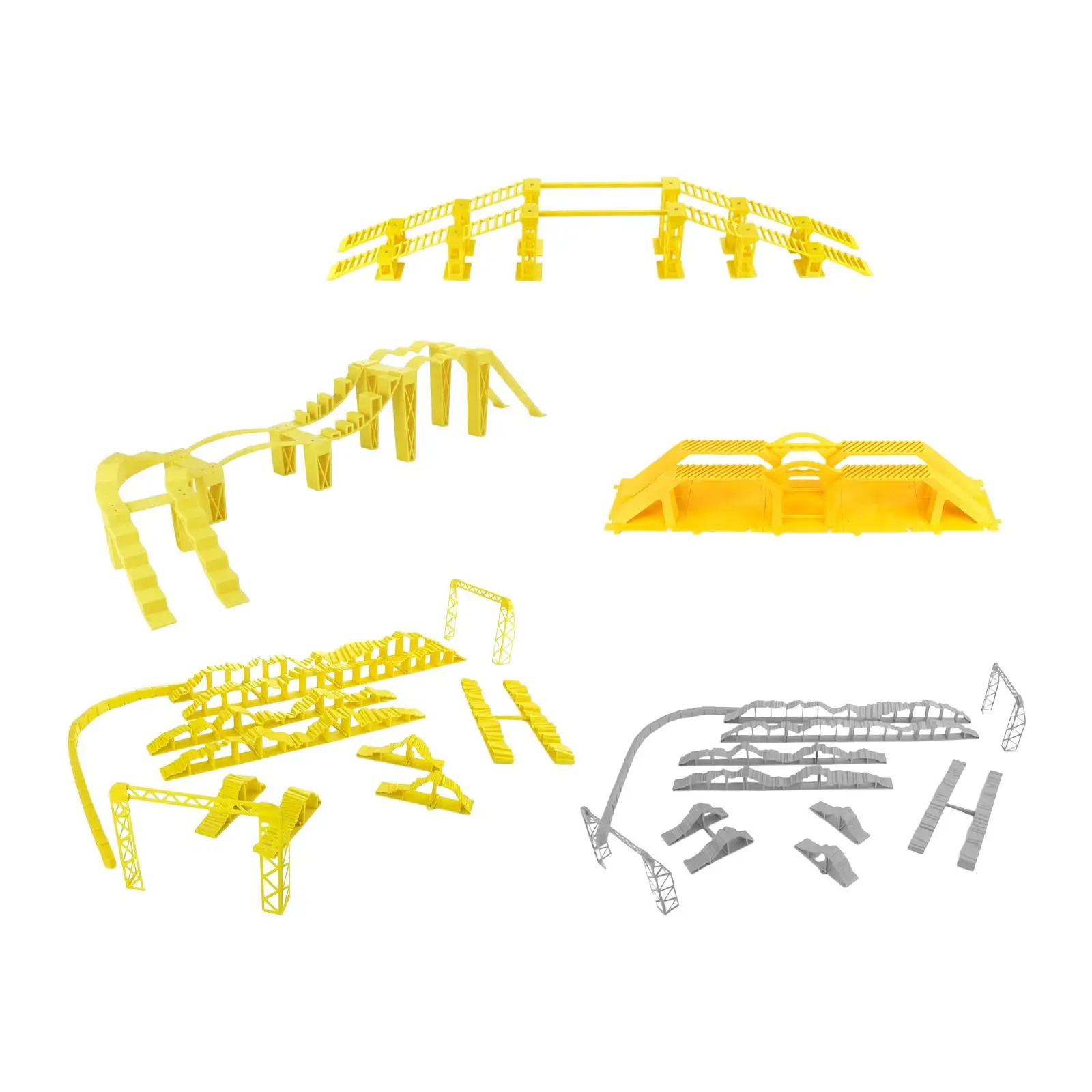 Climbing Racing RC Bridge Steep Slope Obstacle Course Prop for 1/24 1/18 Scale RC Car Accessories