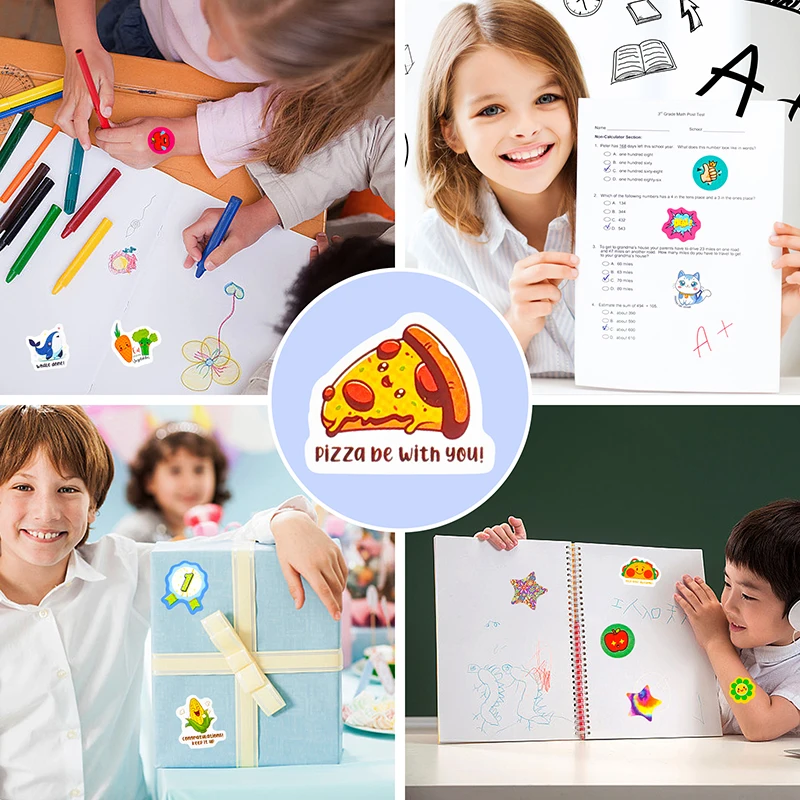 ملصقات تحفيزية للفصول الدراسية للأطفال والطلاب، ملصقات صغيرة لرسوم المكافآت، هدية العودة إلى المدرسة، دراسة مكافأة للأطفال #6