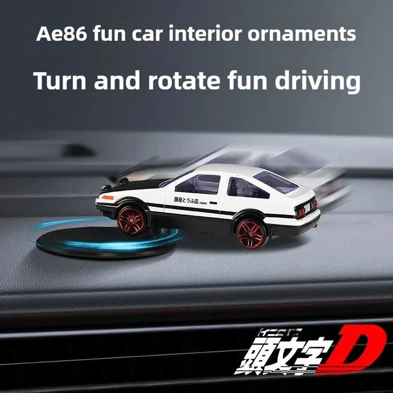 New AE86 Car Mounted Decorations On The Center Console Swinging Drift With The Vehicle Creative High-end Decoration Gifts