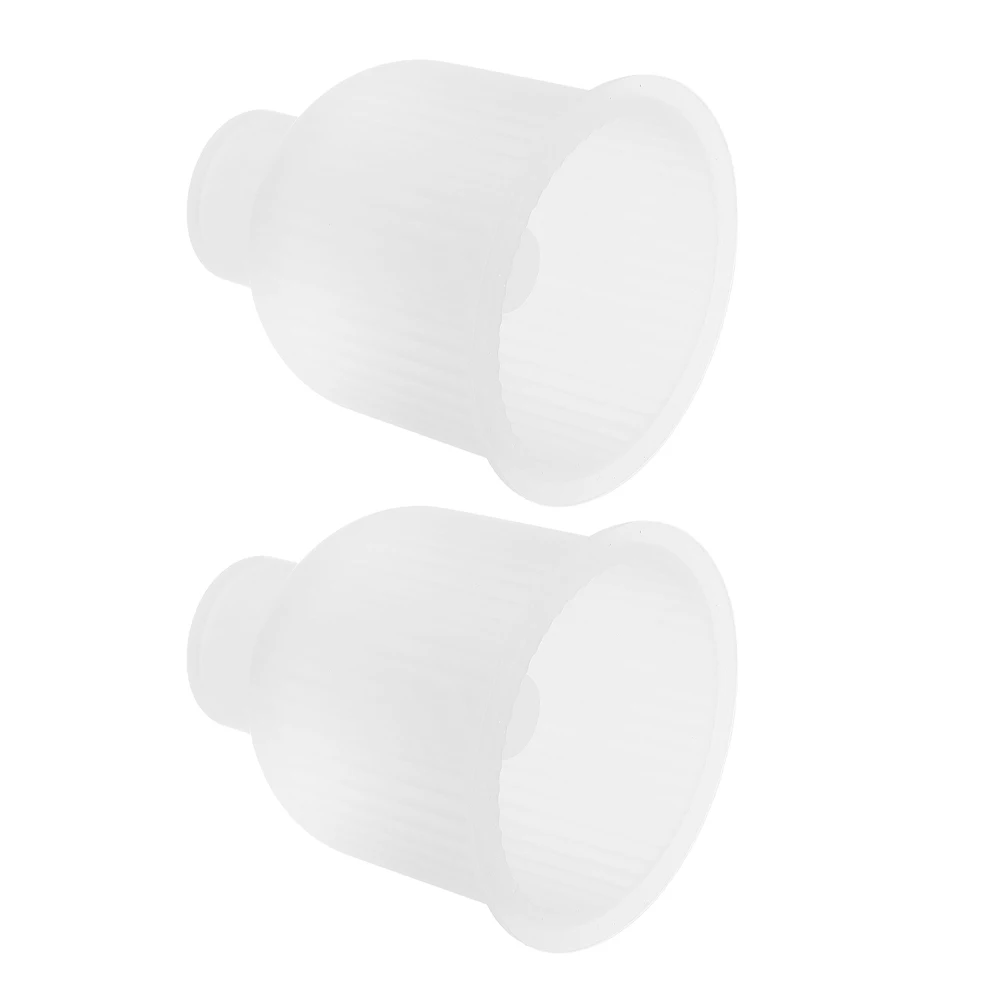

2 Pcs Crystal Epoxy Mold Flower Vase Resin Mould Kit Pot Silicone Decorative Moulds Home Decoration
