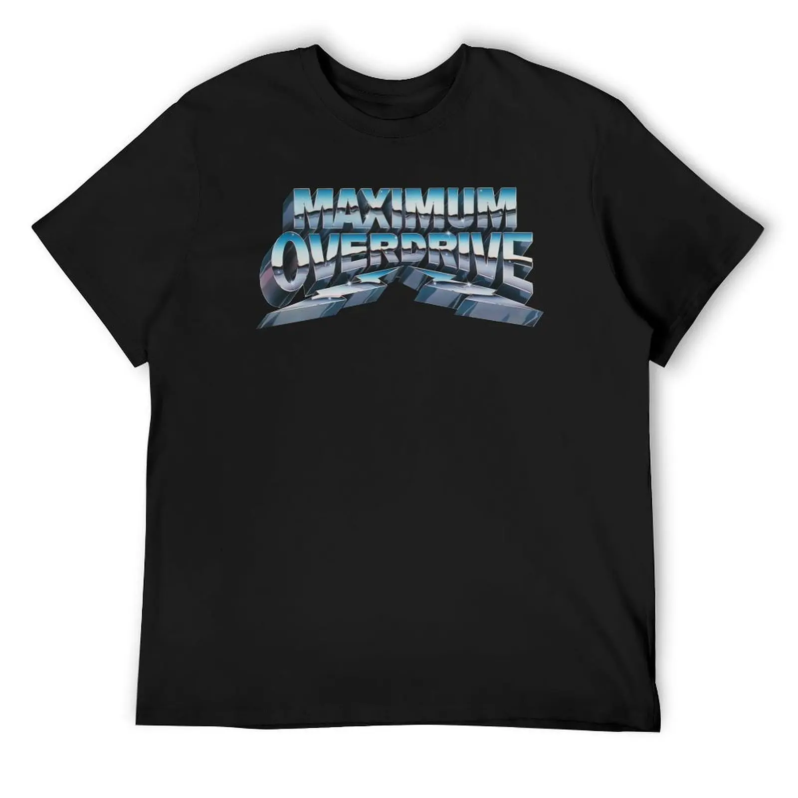 Maximum Overdrive (HD Logo) T-Shirt tees Aesthetic clothing t shirt men 100℅ cotton