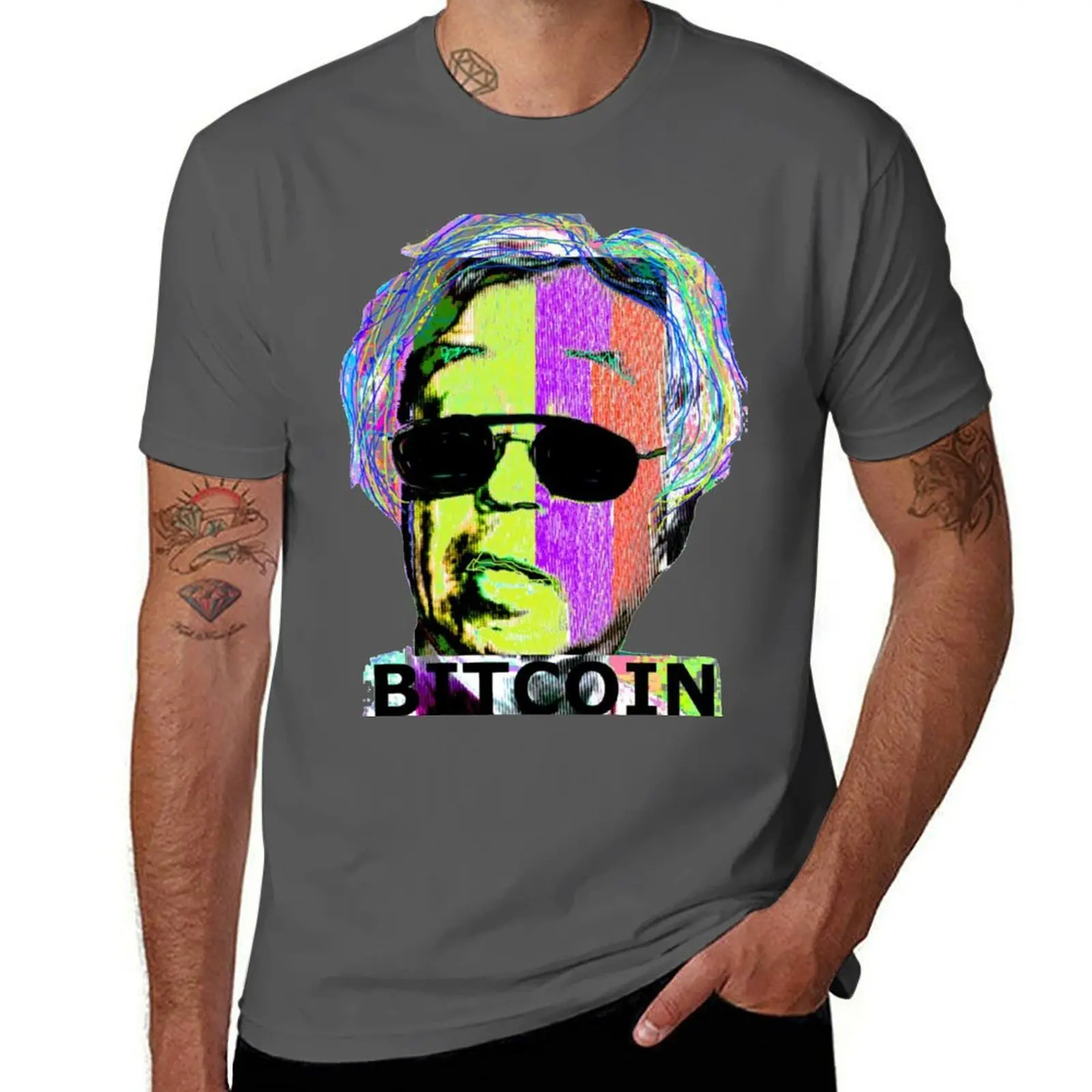 

Satoshi bitcoin Nakamoto T-Shirt Tough Fabric Work Tee