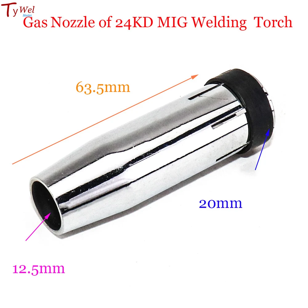 Gas Nozzle for EU Style 24KD 36KD 15AK 14AK MIG Welding Torch MAG Welder