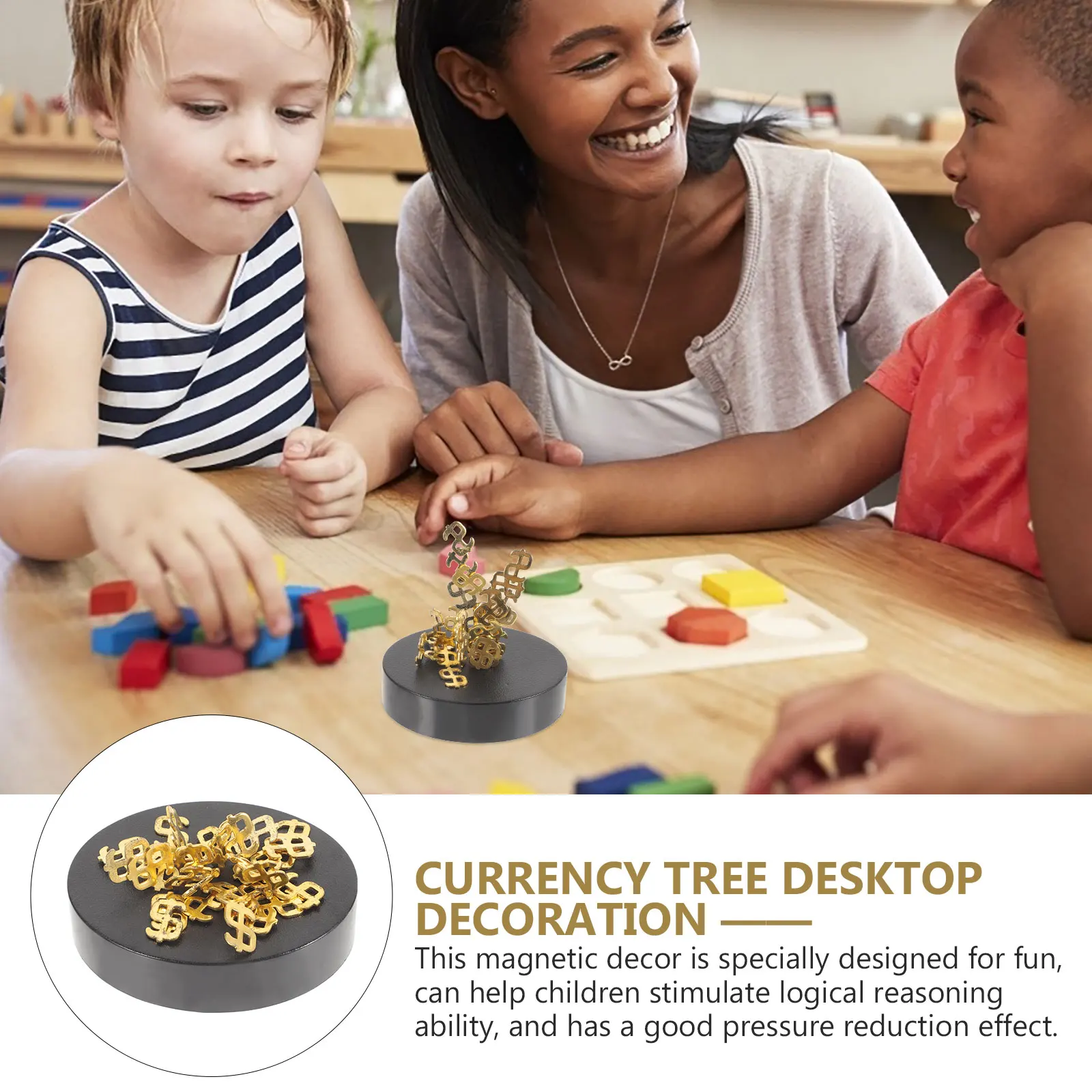 

1 set 1 Set Tree Decor Desktop Sculpture Fidget Currency Crafts For Adults Office Home Ornaments