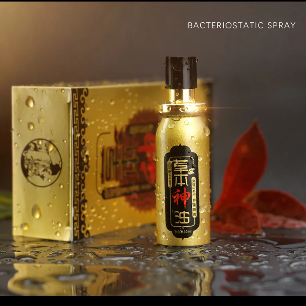 Gentle Plant Extract Men Intimate External Mist Skin‑Friendly Comfortable Personal Care Accessory Smooth Safe Practical