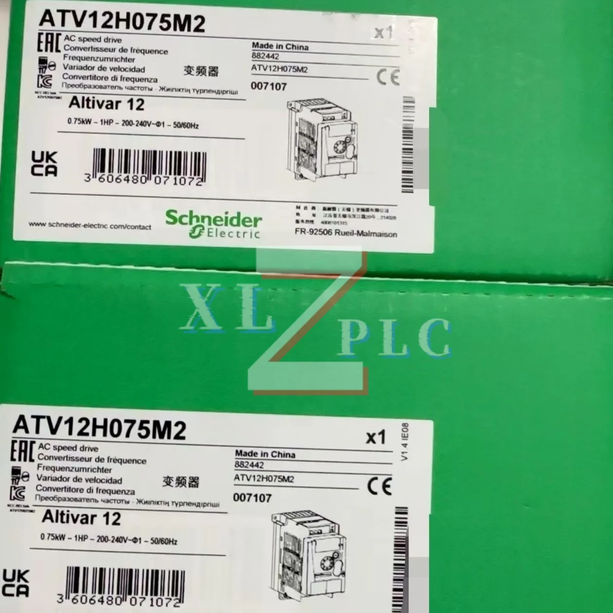

ATV12H075M2 ATV12HU22M3 Frequency Converter new in stock