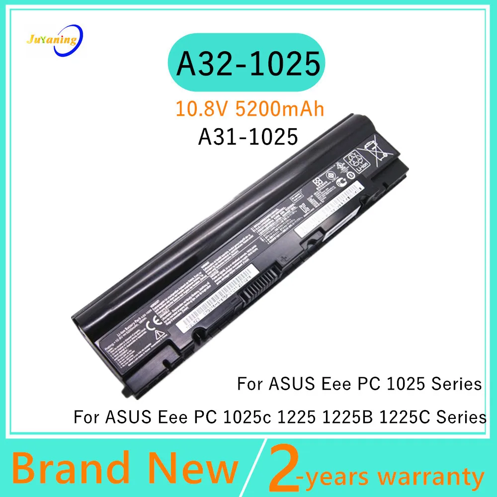 

Laptop Battery A31-1025 A32-1025 For Asus For Eee PC 1025 1025C 1025CE 1225 1225B 1225C R052 R052C R052CE