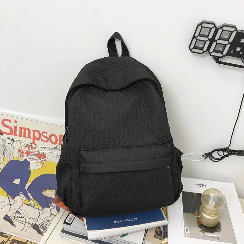 Mochila escolar para niños y niñas, morral de clase para madres y niños pequeños, sólido, bonito