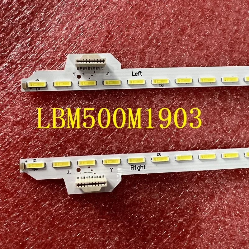 소니 KDL-50W755C KDL-50W808C LBM500M1903-BS-1 R L BR KDL-50W805C KDL-50W807C LED 백라이트 스트립, 2 개