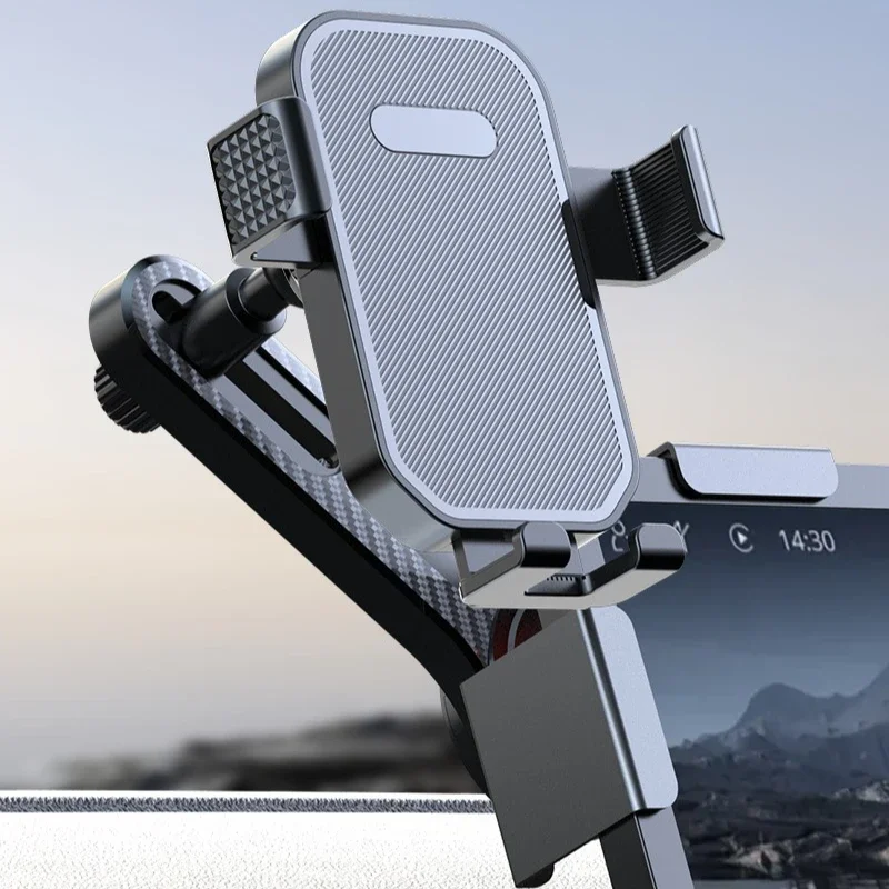 Für Tesla Model 3 Y X S Cybertruck Magnetischer Auto-Bildschirm-Telefonhalter Ständer Bildschirm-Telefonhalterung 360° ° Drehbarer Ständer – Detail 1