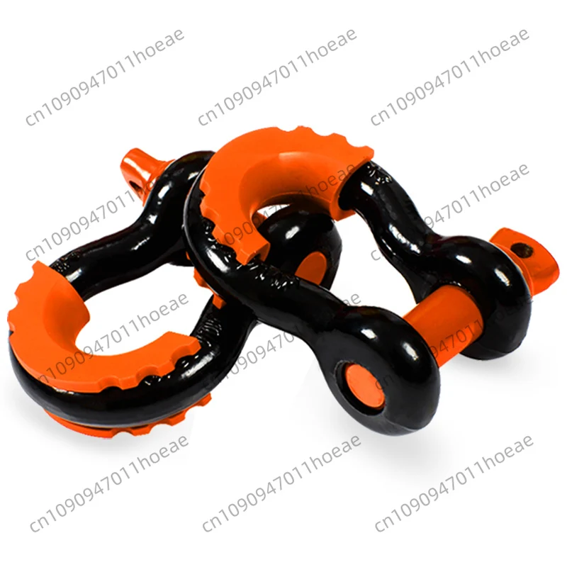 

Off-road Vehicle Rescue Tow Hook High Strength Bow Hook General Modified Tow Trailer Rope Hook Manganese Steel U-shackle