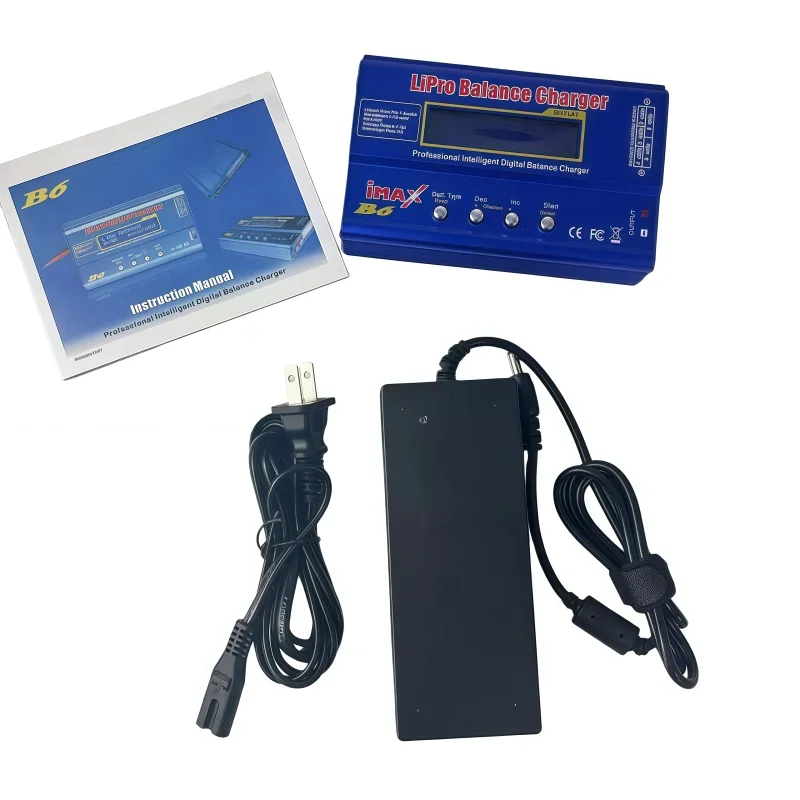 IMAX B6 80W Charger Multi-function Professional Intelligent 1-6 Cells XT60 LiPo Battery Balance Charger for RC FPV Quadcopter