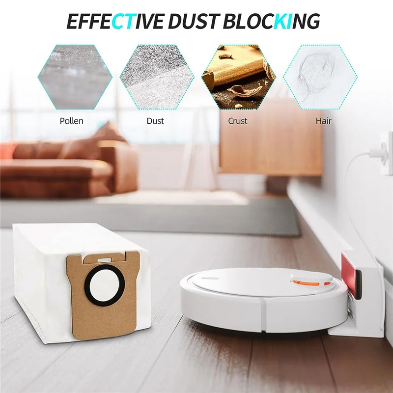 Reame-L10s超音波ロボット掃除機用パッド,8パック,dreame l10 ultra,l10s pro,l10s用