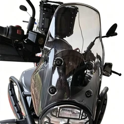 For Royal Enfield Himalayan 450 Windscreen Windshield Motorcycle Accessories RE 452 Wind Deflector Windproof Screen 2024 2025 26