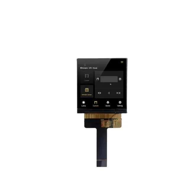 

2026 DWIN Small Size 1.54 Inch 240x240 IPS TFT LCD Display With 4SPI Interface Touch Panel LCD Screen