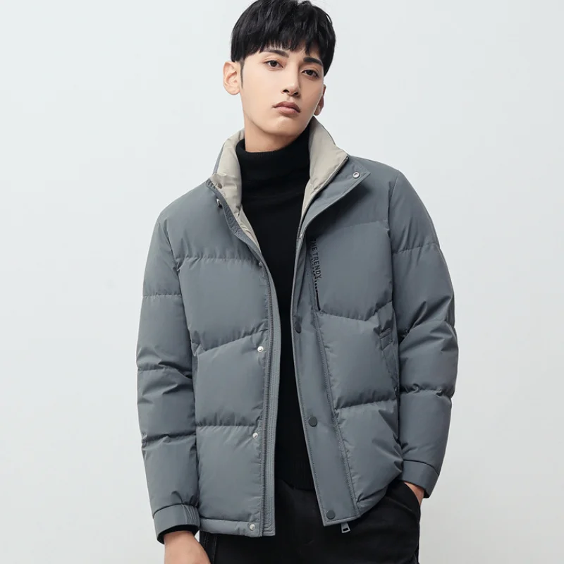 Down Jacket Men Clothing Autumn Winter Fashion Casual s Puffer for Thick Warm Male Coat Chaquetas Hombre Lq778