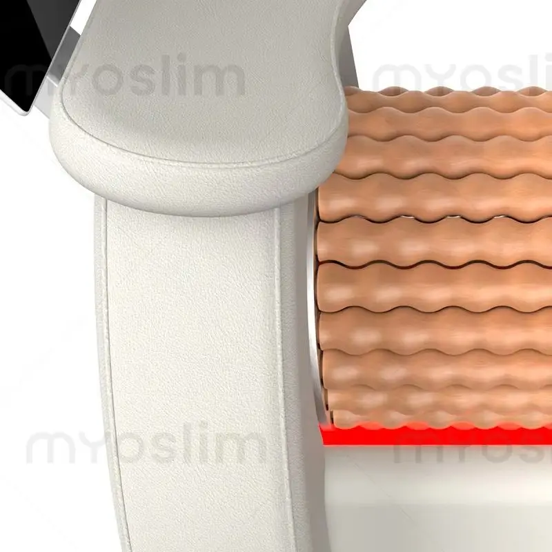 Dispositivo de Rodillos para Contorno Corporal, Máquina de Moldeo Corporal ABS para Recuperación Post-Entrenamiento, Masaje Fascial, Reafirmación de la Piel