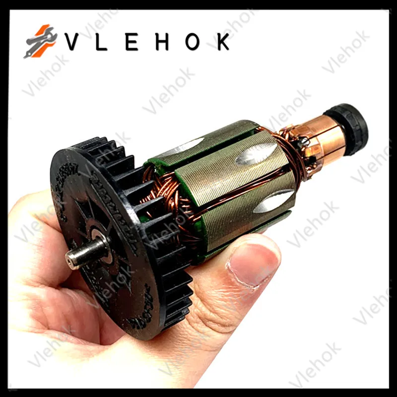 220-240V Armature Rotor FOR Makita BGA402 BGA452 DGA402 DGA452 619218-8 CORDLESS ANGLE GRINDER