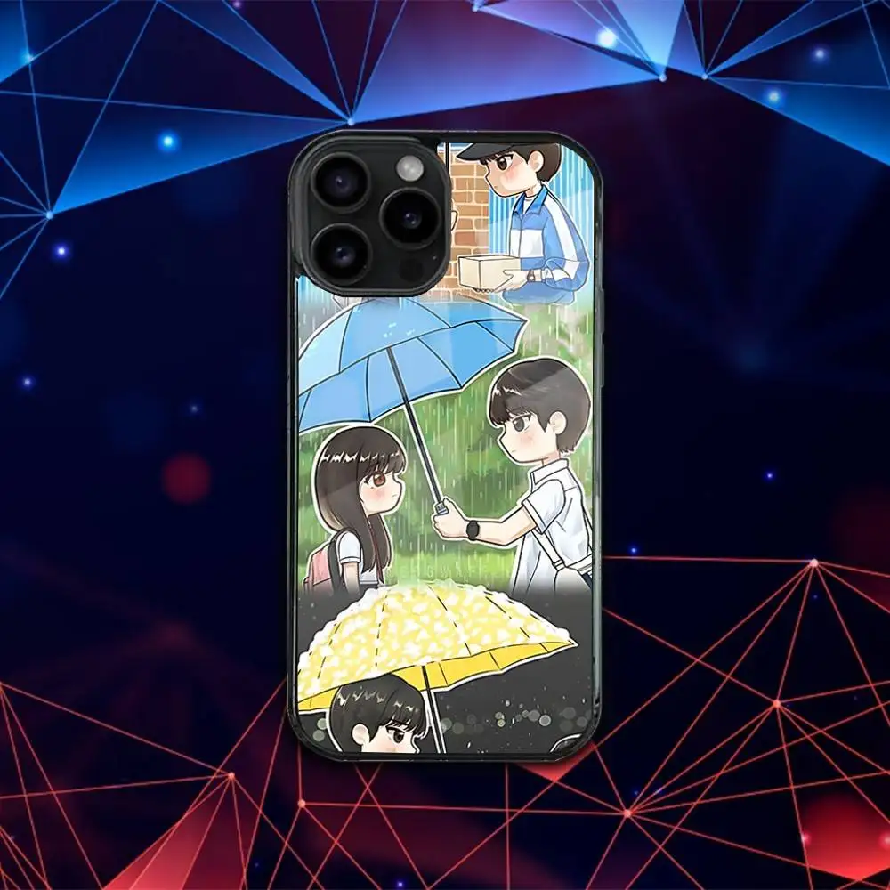 حافظة هاتف L-Lovely TV R-Runner لهاتف iPhone 17,16,15,14,13,12,11,Pro,Max,Plus,Mini,SE4,E شحن لاسلكي مغناطيسي Magsafe