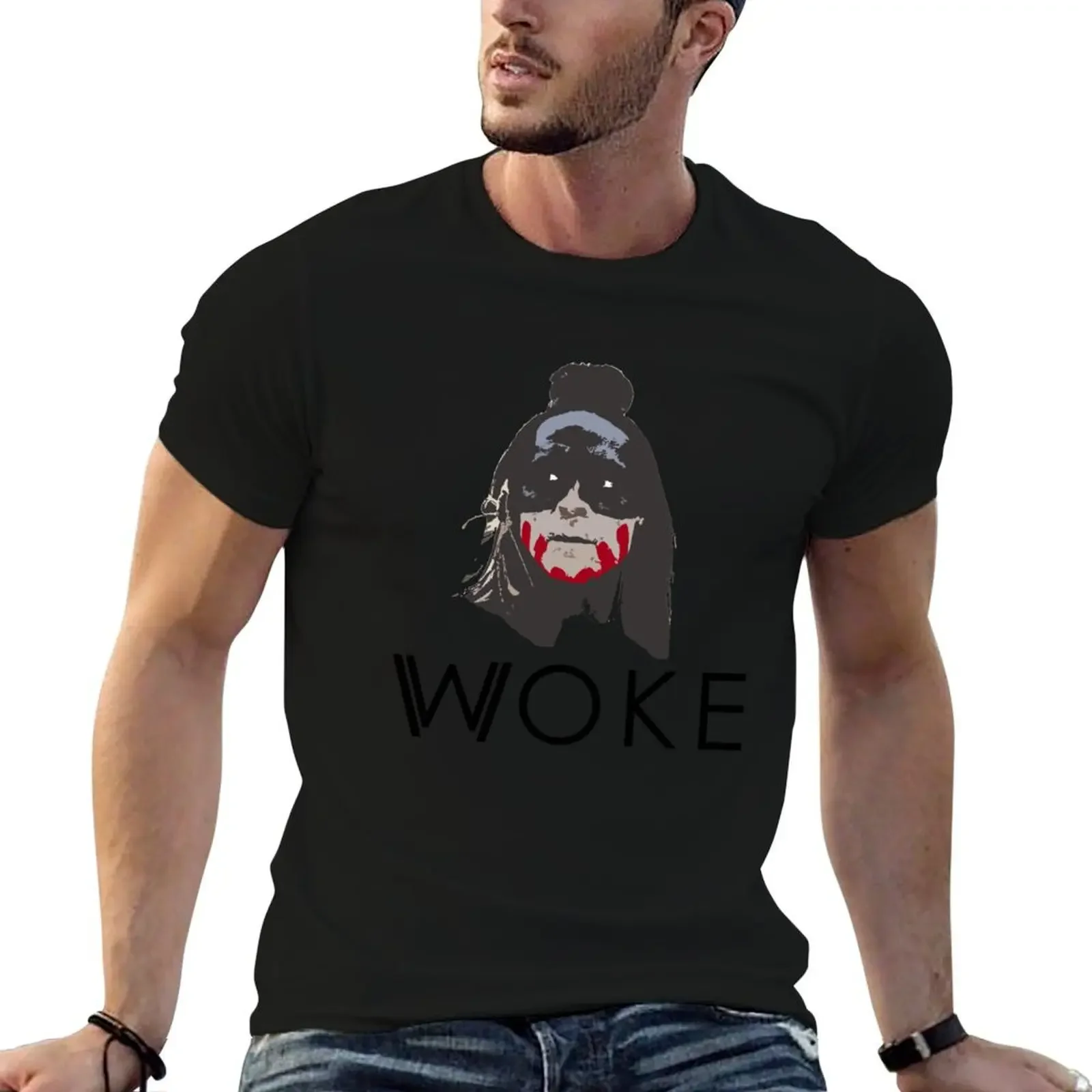 Akecheta Ghost Nation - Woke T-Shirt plus size tops plus sizes mens graphic t-shirts pack