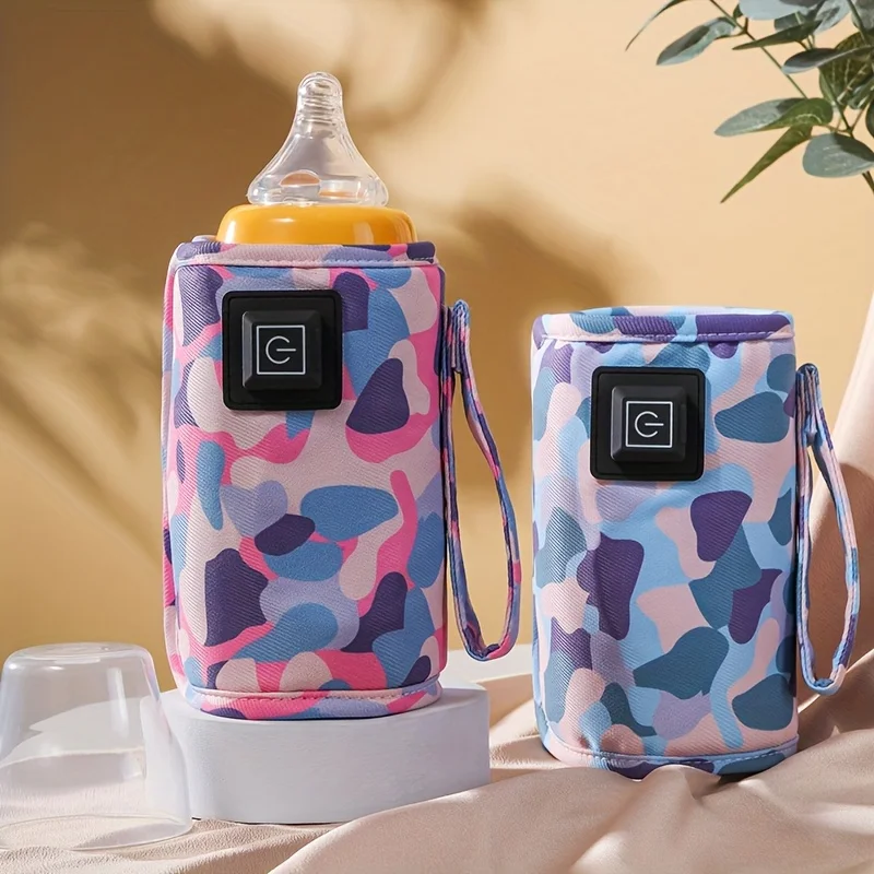 USB Milk Water Heater Travel Stroller Insulated Bag Bottle Heater Perfect for New Mothers And Travel Ideal Gift