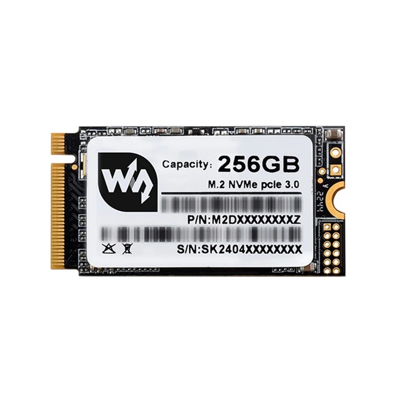 Solid Waveshare Hard Drive SK M2 NVME Protocol High Speed SSD High Quality 3D TLC Flash Particles High Speed Read/Write