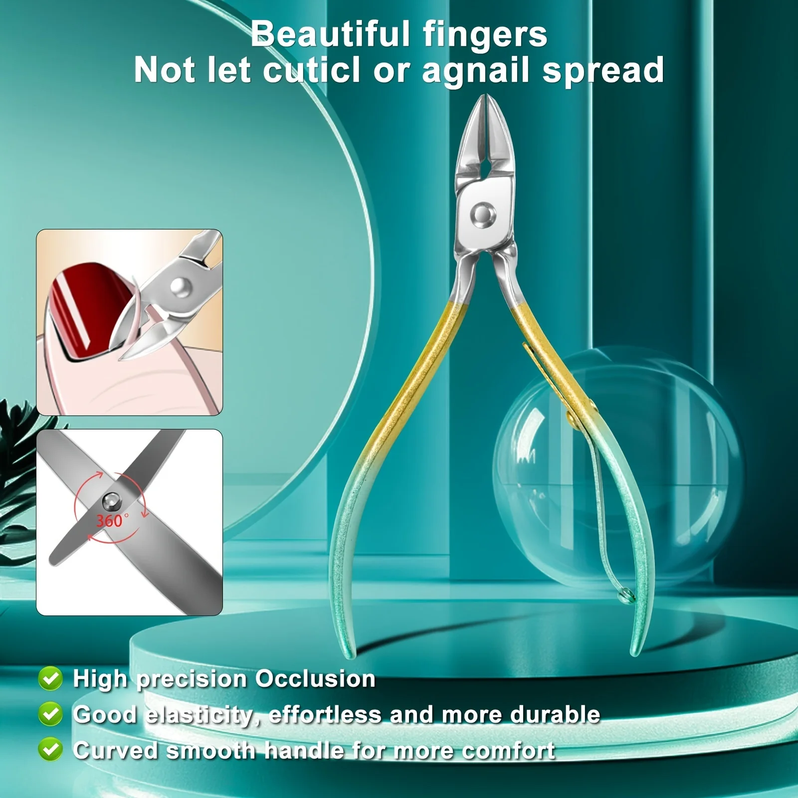 مجموعة أدوات مانيكير وباديكير متعددة الوظائف ، قواطع مقص ، مجموعة منزلية ، مجموعة مانيكير فولاذية عالية الجودة ، 9 * ، 30 * #6