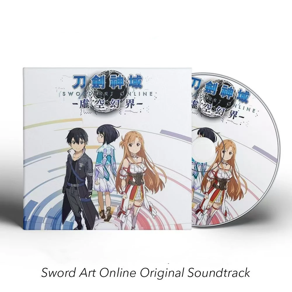 Anime Sword Art Online Haruna Runa música CD hueco confección álbum registro de música Cosplay Walkman trampas sonoras caja fiesta música