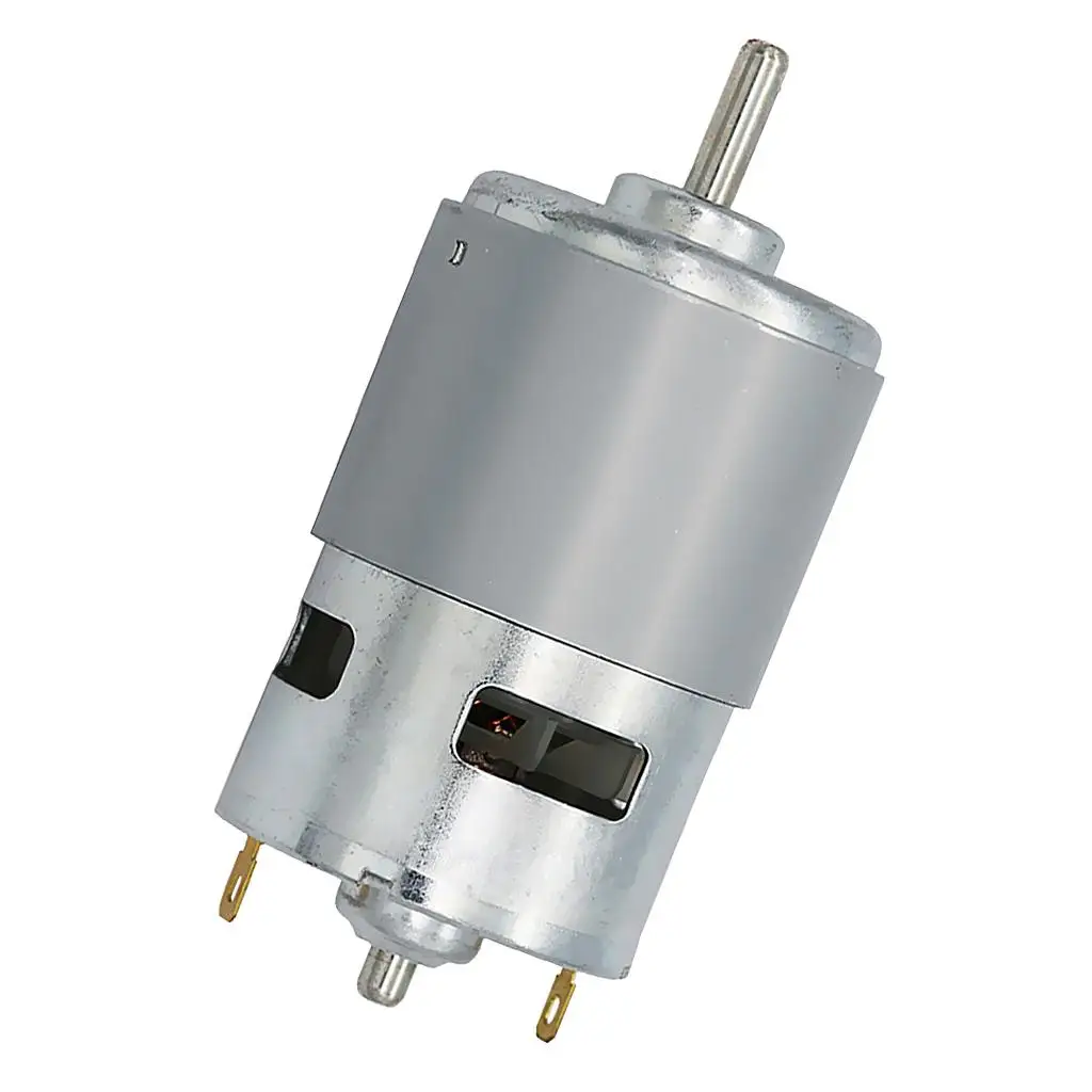 محرك عالي الطاقة 775 تيار مستمر 12 فولت 12000 دورة في الدقيقة كرة محرك عزم دوران كبيرة